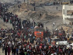 Gencatan Senjata,Puluhan Ribu Pengungsi Palestina Kembali ke Gaza