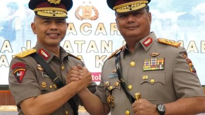 Irjen Pol Viktor Theodorus Sihombing Resmi Menjadi Kapolda Bangka Belitung  menggantikan Irjen Pol Hendro Pandowo