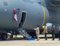 Pesawat Airbus A400M Tiba di Indonesia, Tepatnya Di Lanud Halim Perdanakusuma, Jakarta