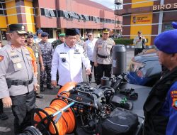 Gubernur Hidayat Arsani Ikuti Apel Kesiapsiagaan Tanggap Darurat Bencana Hidrometeorolgi