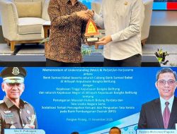 Perkuat Sinergi Penegakan Hukum dan Tata Kelola, Bank Sumsel Babel dan Kejaksaan Tinggi Kepulauan Bangka Belitung lakukan Penandatanganan MoU