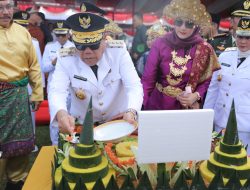 Gubernur Hidayat Deklarasikan Anti Narkoba dan Tarian Bedincak dalam Peringatan Hari Jadi ke-25 Babel