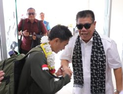 Mengukir Sejarah di SEA GAMES, Robi Syianturi Atlit Marathon Asal Belitung Peraih Medali Emas Diberikan Penghargaan Istimewa Oleh Gubernur Hidayat Arsani