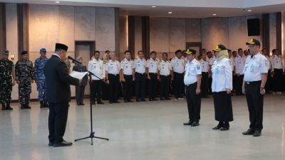 Gubernur Babel Hidayat Arsani Lantik Tiga Pejabat Pimpinan Tinggi Pratama, Tekankan Profesionalisme dan Pelayanan Publik